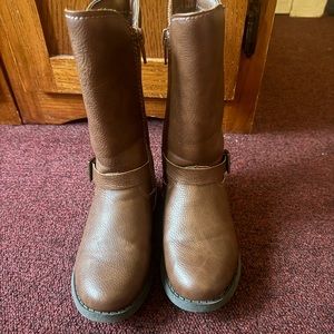 Knee high boots, wore one time, brand new